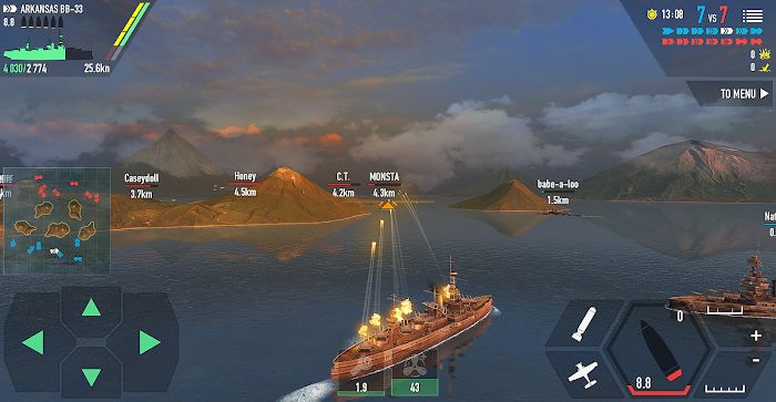 battle of warships naval blitz mod high damage ez4mods 2